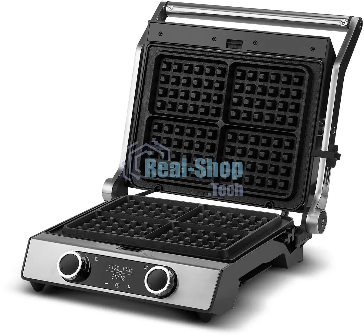 Электрогриль Galaxy Line GL2984 2200Вт серебристый