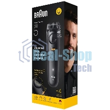 Триммер Braun BT5520 черный (насадок в компл:3шт)