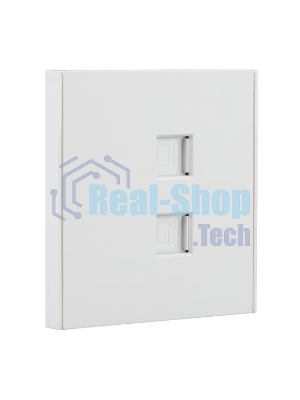 Розетка Kranz STRONG компьютерная двойная RJ45+RJ45 кат6 с/у жемчуг