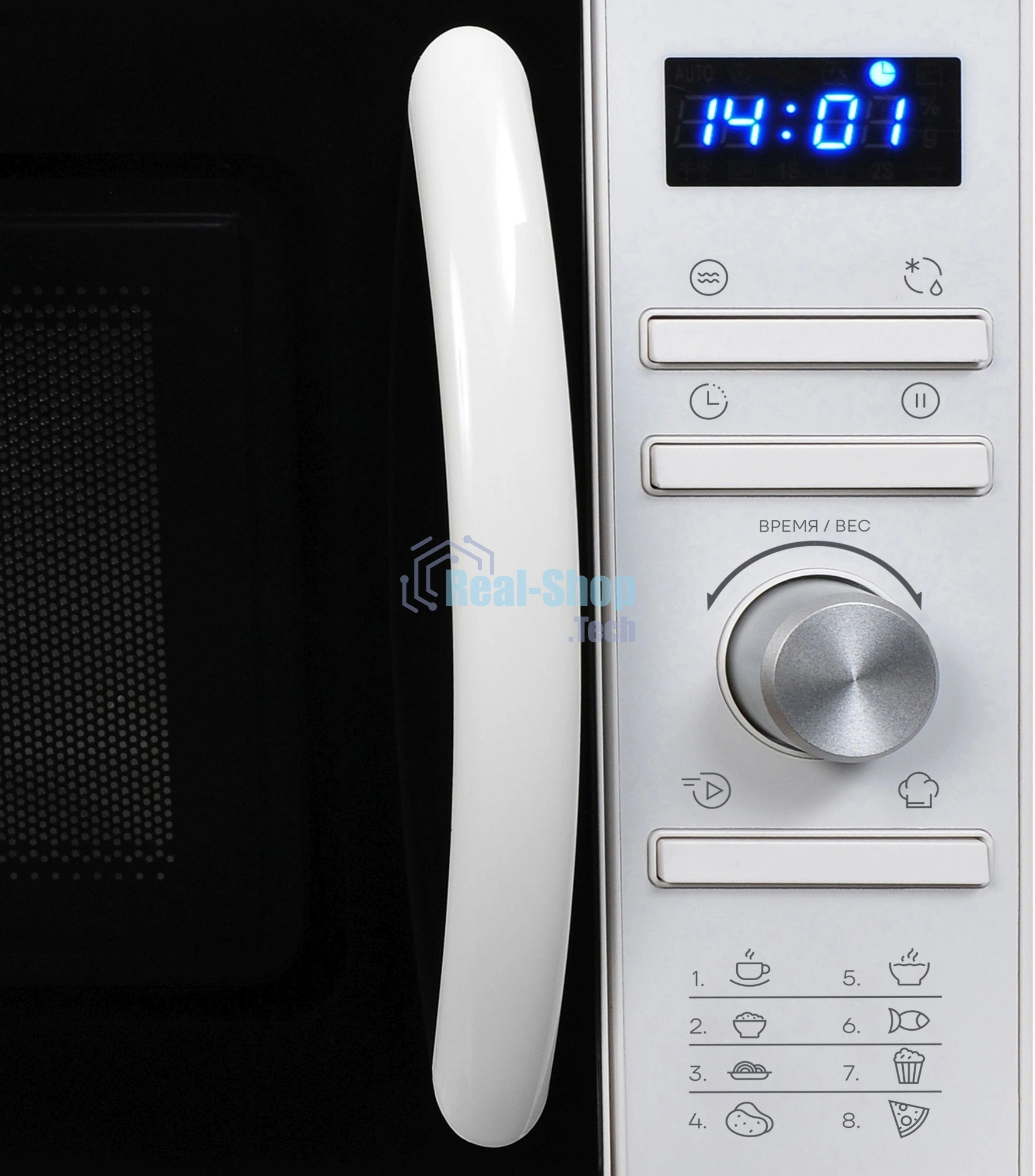 Микроволновая печь Vitek VT-MW0320 белый, 20 л, 700 Вт, переключатели - кнопки, поворотный механизм