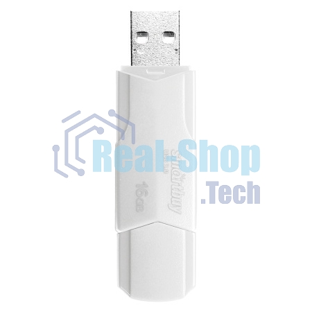 Флешка USB Smartbuy CLUE white (SB64GbCLU-W3), 64Gb, USB 3.0, R/W 70/25, белый