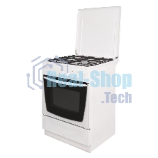 Плита газовая Gefest CG 60МC6 белый, конфорок 4 шт, духовка 63 л, 60 см x 85 см x 60 см
