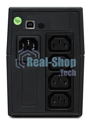 Источник бесперебойного питания Powerman Back Pro 850I Plus / 850 ВА / 480 Вт / 4 х CEE 7 (евророзетка)