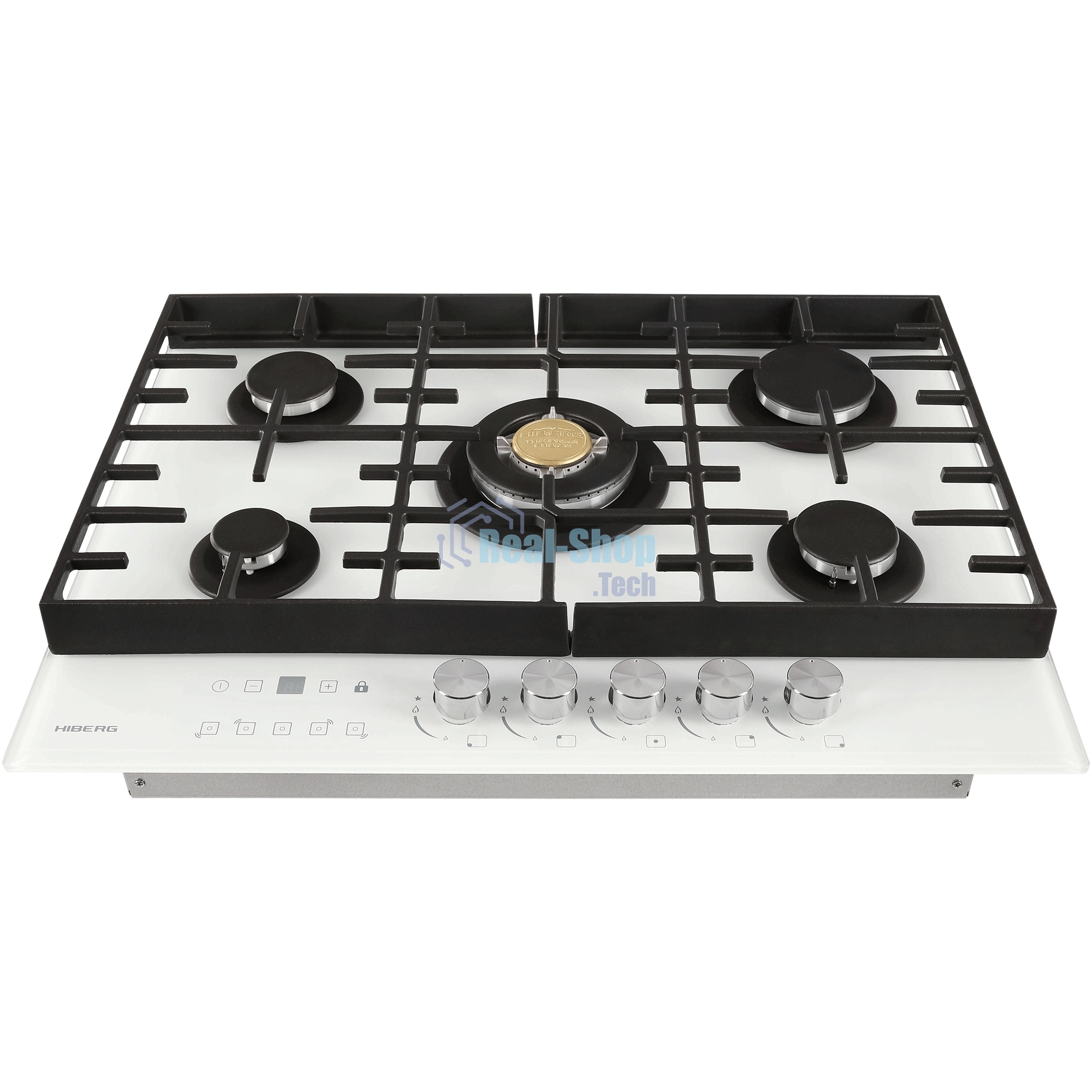 Варочная поверхность HIBERG VM 7155 W, белый