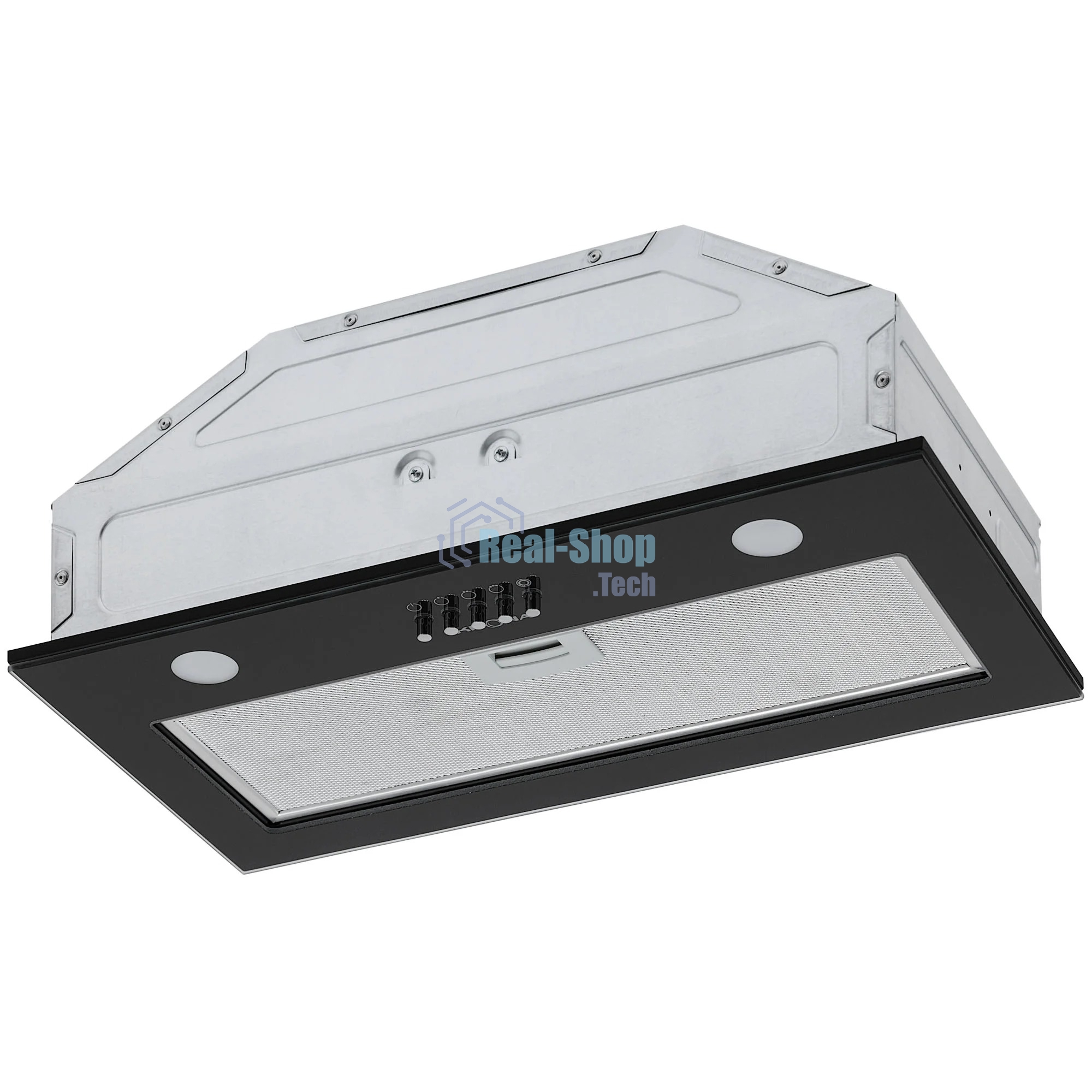 Встраиваемая вытяжка Krona KATE 600 GLASS BLACK PB K