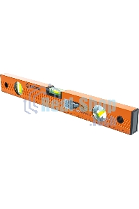 Уровень алюминиевый ВИХРЬ 400мм фрезерованный 3 глазка