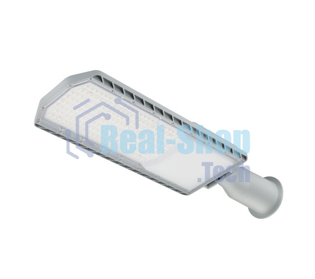 Светильник светодиодный уличный ДКУ RD 10 P 100W SHB 850 GR 566х177мм 100Вт 5000К IP66 консольн. сер. Русский Свет 17121023066