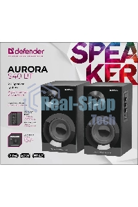Акустическая система Defender Aurora S40 BT 2.0 40Вт, bluetooth, 220В