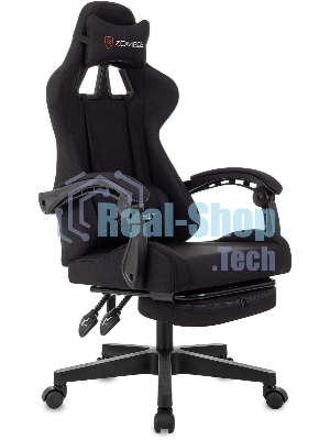 Кресло игровое Zombie Shadow черный Neo Black с подголов. крестов. пластик подст. для ног пластик черный