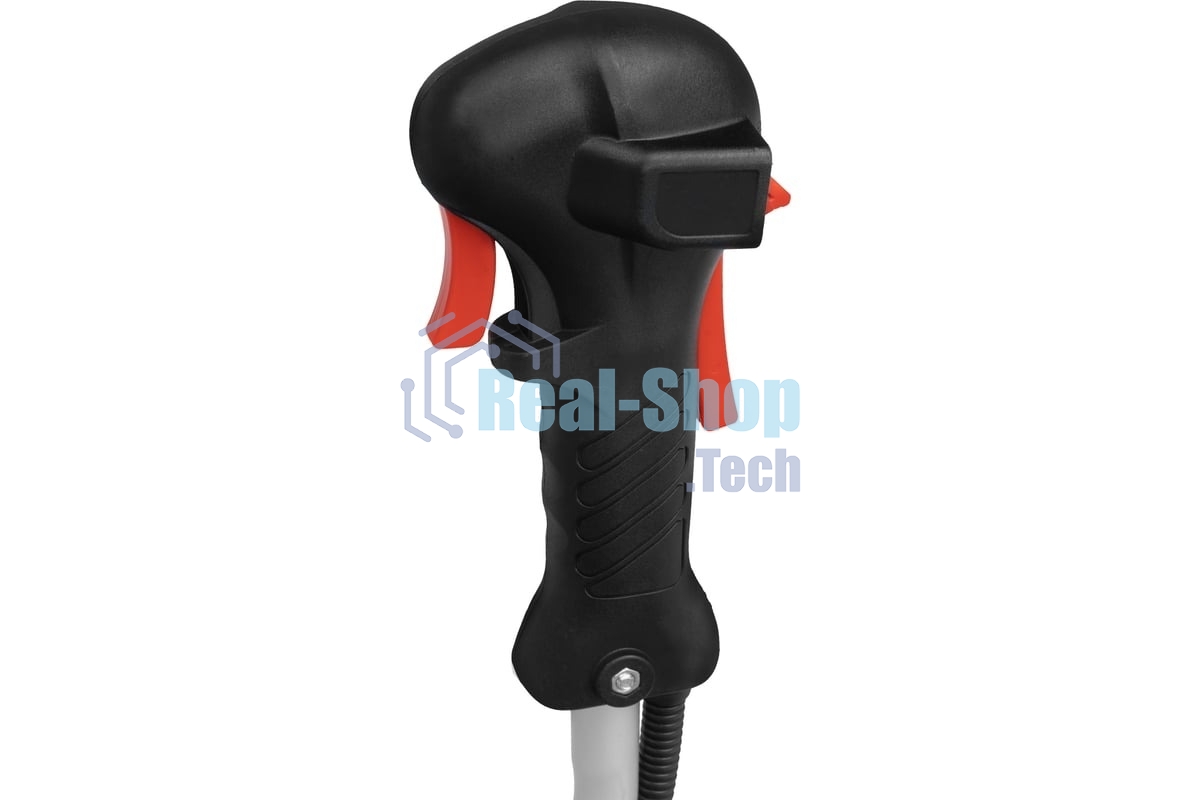 Триммер бензиновый Denzel DT-52E, 52 см3, неразъемная штанга, электростартер, состоит из 2 частей