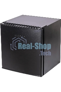 Холодильник Nordfrost NR 402 B черный матовый однокамерный 44л