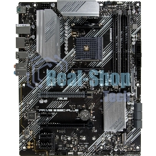 Материнская плата ASUS PRIME B550-PLUS, AM4, AMD B550, 4xDDR4, 6xSATA, 2xM.2, 1xPCIe 3.0 x16, 1xPCIe 4.0 x16, 3xPCIe x1, 1xDP, 1xHDMI, 1x 1Gb LAN, 1xUSB 3.2 Gen 2, 4xUSB 3.2 Gen 1, 2xUSB 2.0, 5x3.5 мм, 7.1, ATX