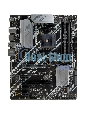 Материнская плата ASUS PRIME B550-PLUS, AM4, AMD B550, 4xDDR4, 6xSATA, 2xM.2, 1xPCIe 3.0 x16, 1xPCIe 4.0 x16, 3xPCIe x1, 1xDP, 1xHDMI, 1x 1Gb LAN, 1xUSB 3.2 Gen 2, 4xUSB 3.2 Gen 1, 2xUSB 2.0, 5x3.5 мм, 7.1, ATX