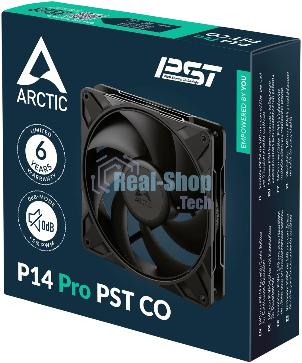 Вентилятор в корпус Arctic Cooling Вентилятор корпусной ARCTIC P14 Pro PST CO (ACFAN00316A) 