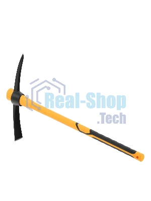 Кирка Denzel 1500 г, узкая, фиберглассовая обрезиненная рукоятка 900 мм