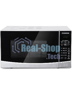 Микроволновая печь Starwind SMW2820 серебристый/черный, 20 л, 700 Вт, переключатели - сенсор