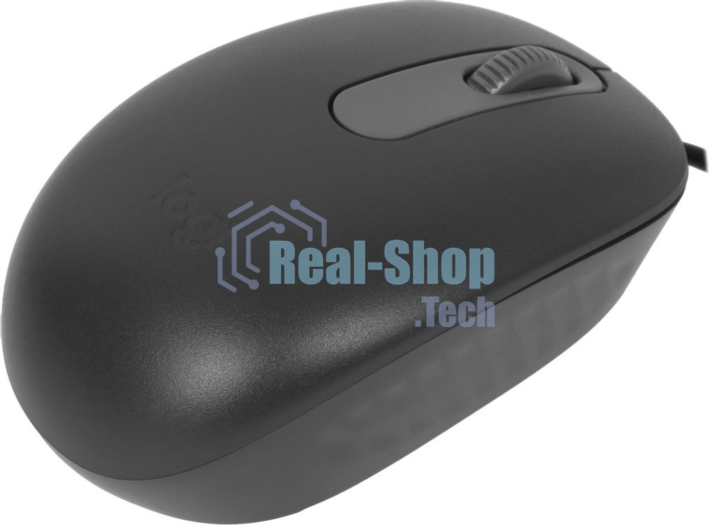 Мышь Logitech M86 черный оптическая 1000dpi USB для ноутбука (910-007661)