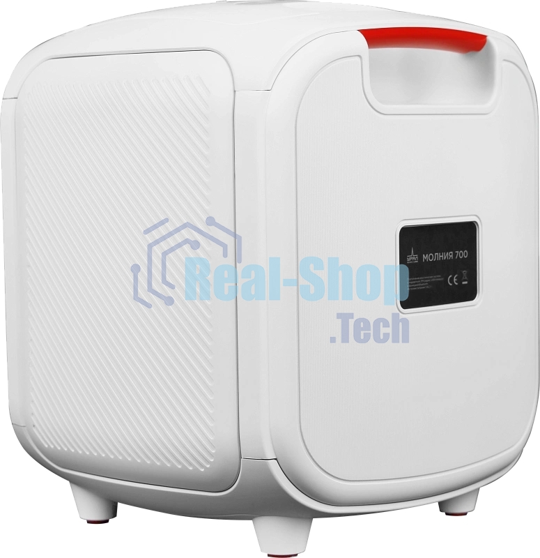 Колонка портативная Ural Молния 700 белый 70W 1.0 BT 10м 4000mAh