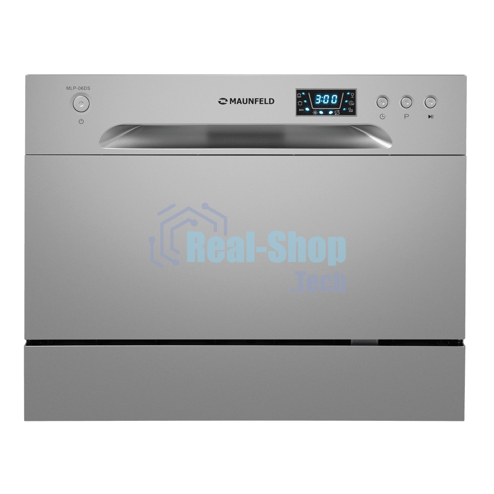 Посудомоечная машина Maunfeld MLP-06DS, серый, 55 см, 6 компл., 49 дБ, класс A+