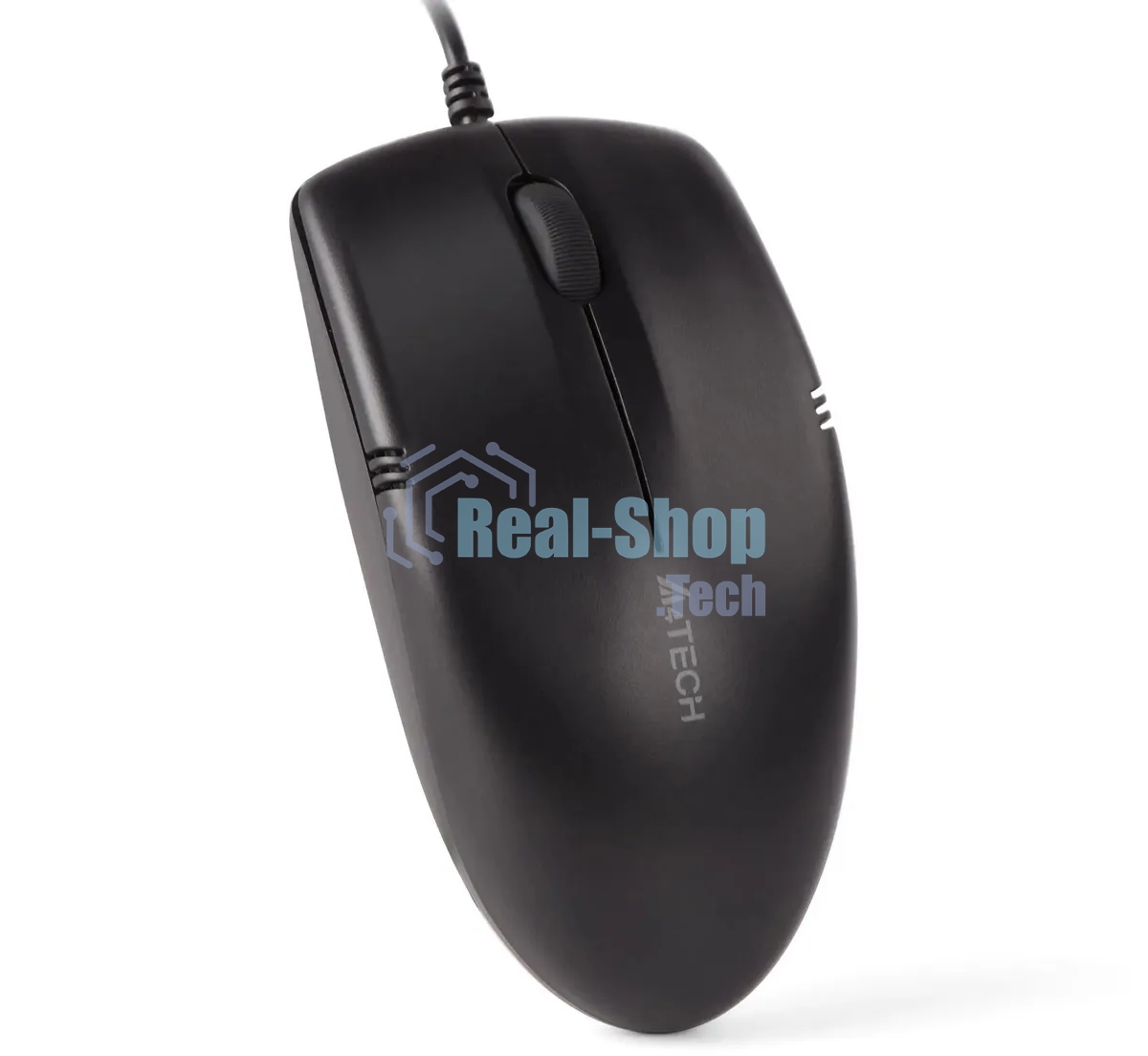 Мышь проводная A4Tech OP-530NUS черный, 1200 dpi, USB, кнопки - 3