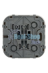 Выключатель Quteo 10A 1-клав., белый