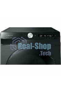 Стиральная машина Samsung WW80AG6L28BB черный, загрузка фронтальная 8 кг, 1200 об/мин, класс: A+++