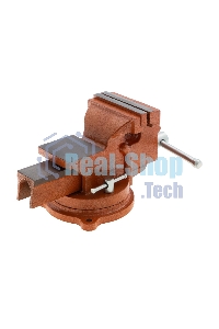 Тиски слесарные Sparta 100мм поворотные с наковальней