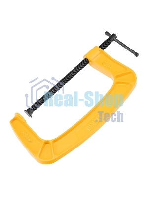 Струбцина Denzel G-образная, усиленная, 200 мм