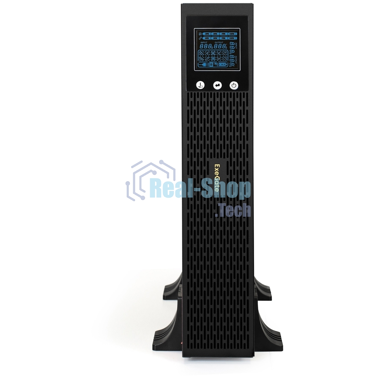 Источник бесперебойного питания Pure Sine Wave ExeGate SinePower UHB-1000.LCD.AVR.C13.RJ.USB.2U 1000VA/800W,8*C13,RM/Tower