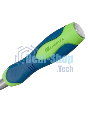 Долото-стамеска Сибртех, 20 мм, двухкомпонентная рукоятка