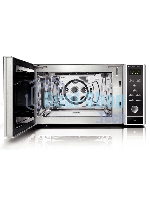 Микроволновая печь CASO MCG 25 Ceramic Chef зеркальный/черный, 25 л, 900 Вт, переключатели - кнопки, поворотный механизм