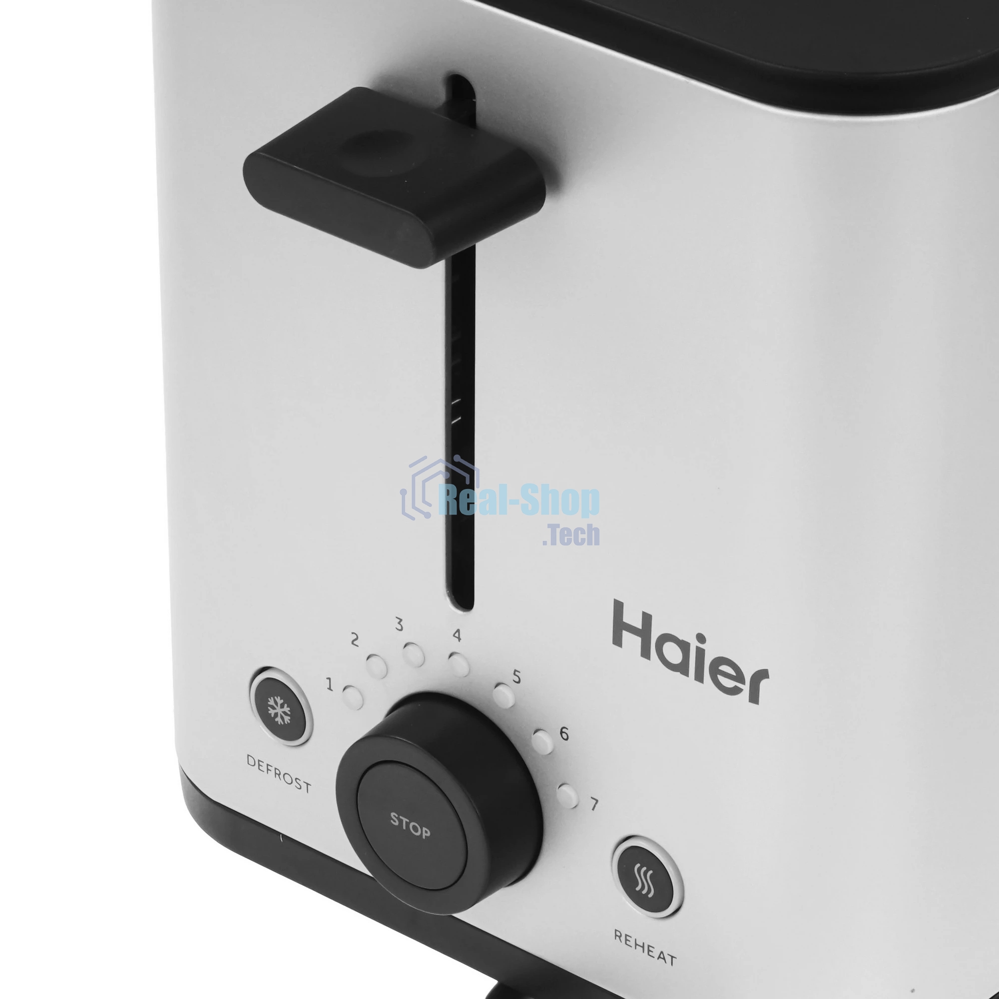 Тостер Haier HT-601 нержавеющая сталь, 900 Вт, 2 слота