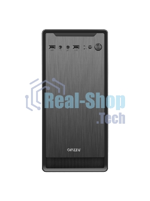 Компьютерный корпус Ginzzu B180 2хUSB 2.0,AU w/o PSU