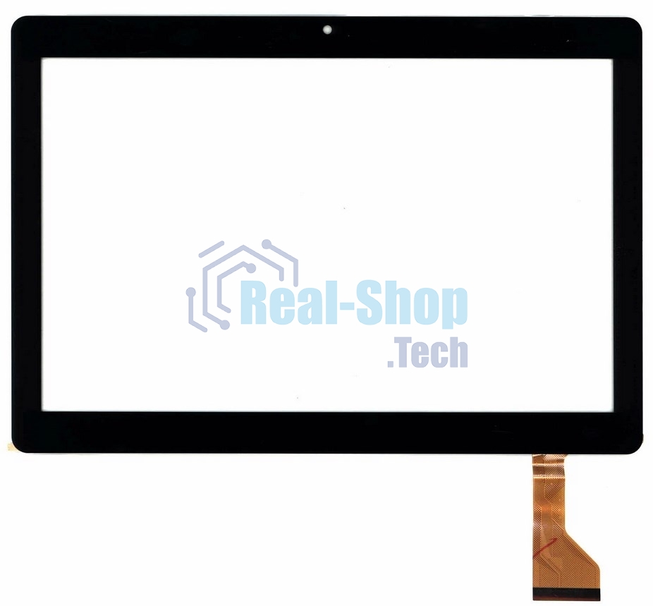Сенсорное стекло (тачскрин) Turbopad 1015 (2019), черное