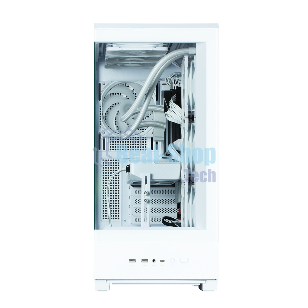 Компьютерный корпус ZALMAN P50 DS, ATX, WHITE, WINDOW, 2x3.5
