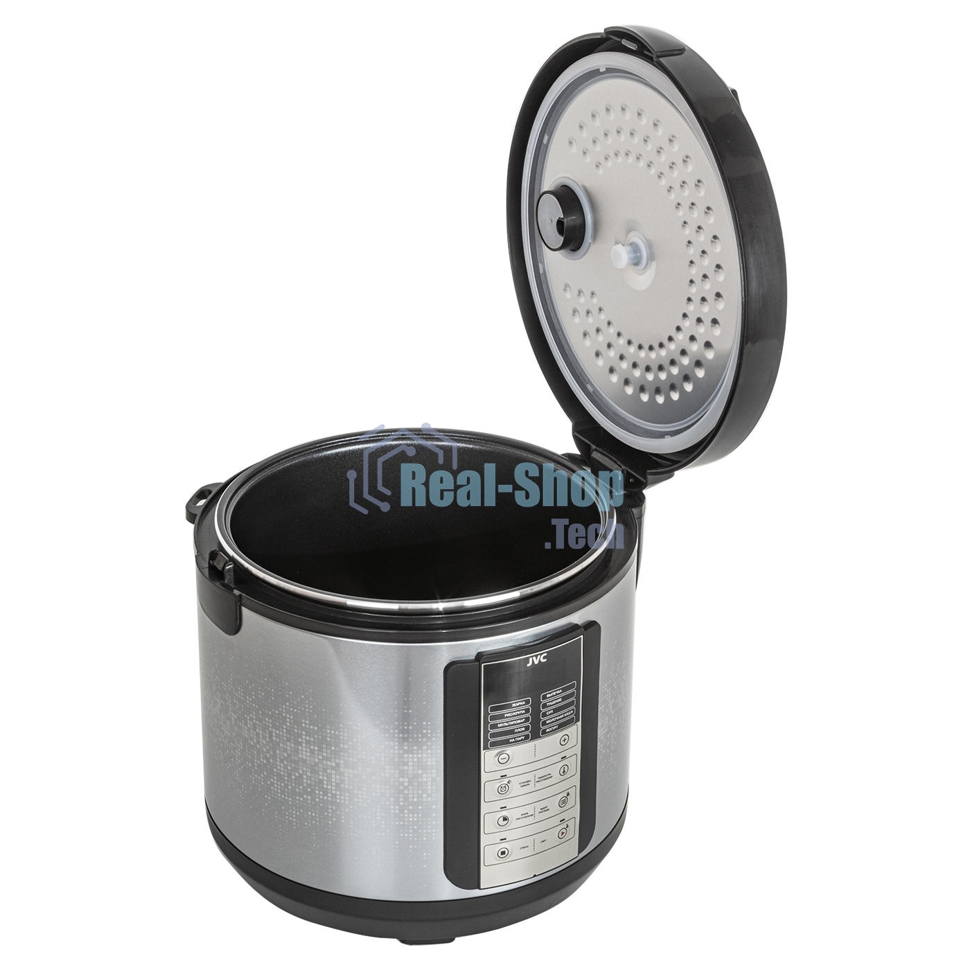Мультиварка JVC JK-MC500 5 л, 860 Вт, серебристый с черным