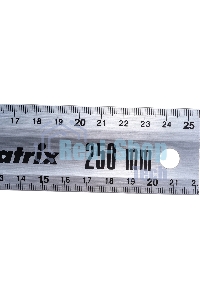 Угольник Matrix 250мм алюминиевый литой