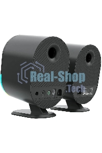 Акустическая система Оклик OK-303A 2.0 черный 20Вт BT