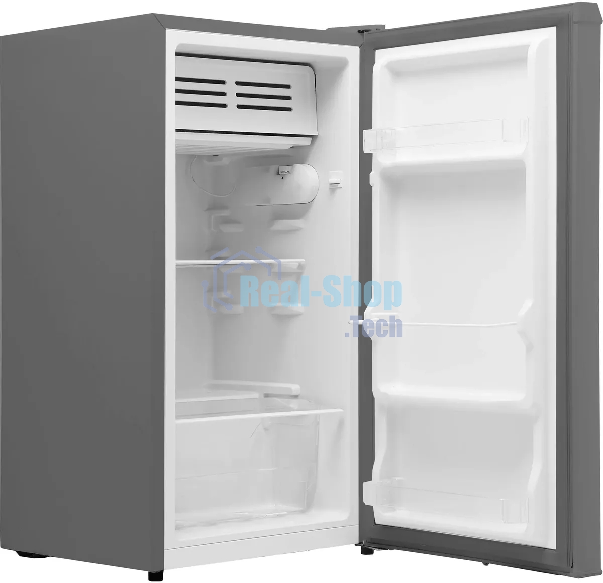 Холодильник Hyundai CO10031H серебристый однокамерный 83л