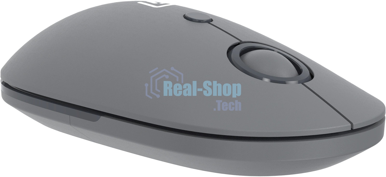 Мышь беспроводная Oklick 408MW графитовый, 1600 dpi, радиоканал, USB, кнопки - 4