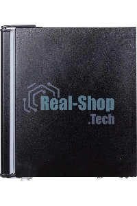 Холодильник Nordfrost NR 402 B черный матовый однокамерный 44л