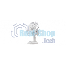 Вентилятор Centek CT-5006 белый, настольный, 25 Вт, 2 скорости, 23 см