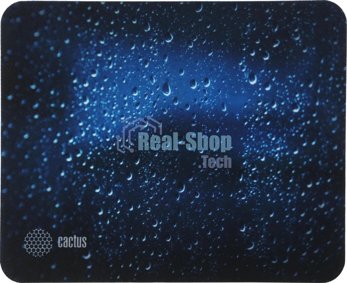 Коврик для мыши Cactus Water Drops 220x180x2мм (CS-MPC-P05XS)