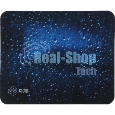 Коврик для мыши Cactus Water Drops 220x180x2мм (CS-MPC-P05XS)