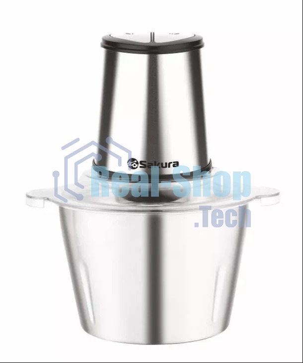 Чоппер SAKURA SA-6246BS 600Вт 2 л стальная чаша