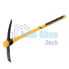 Кирка Denzel 1500 г, узкая, фиберглассовая обрезиненная рукоятка 900 мм