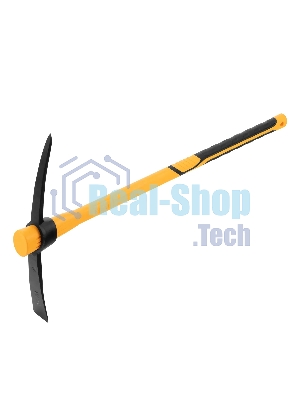 Кирка Denzel 1500 г, узкая, фиберглассовая обрезиненная рукоятка 900 мм