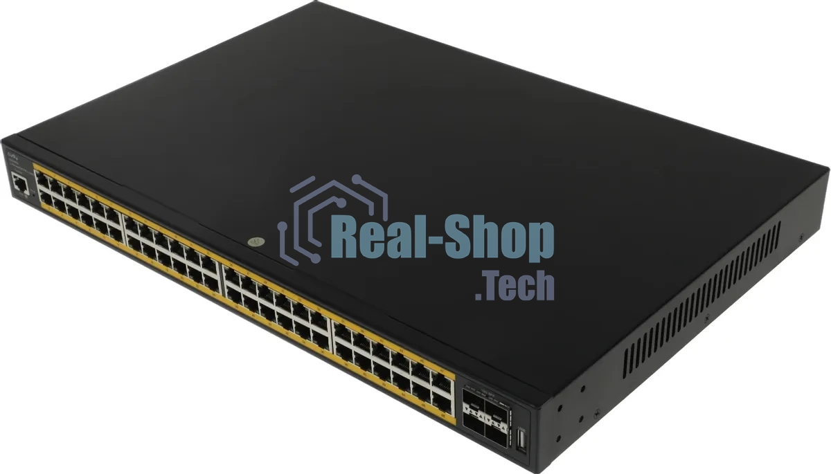 Коммутатор Cudy GS2048PS4-720W, 48×1 Гбит/с, 4×10 Гбит/с SFP+