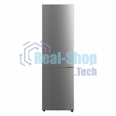Холодильник General Electronics GE-IC401s серый двухкамерный 256/104л морозилка снизу, No Frost