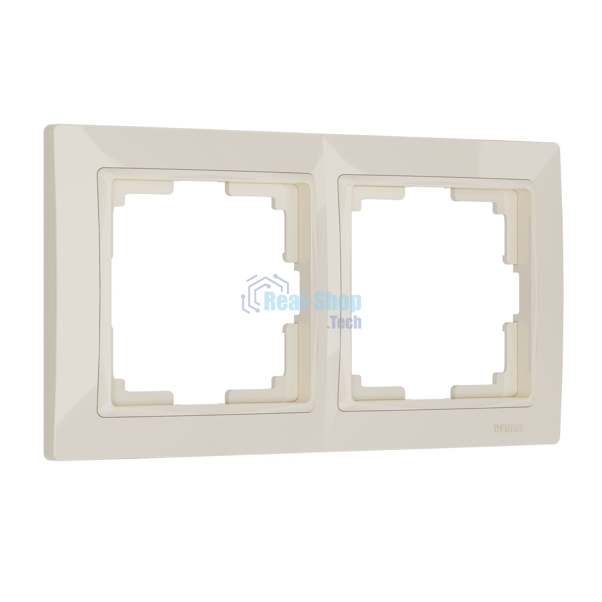 Рамка на 2 поста WERKEL (слоновая кость, basic) W0022003